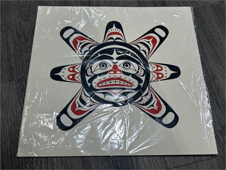 SIGNED/NUMBERED INDIGENOUS ART PIECE BY LAWRENCE ROSSO W/COA