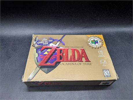 ZELDA OCARINA OF TIME - VERY GOOD CONDITION - N64