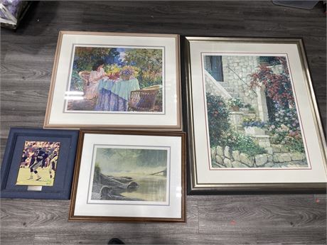 ASSORTED PAINTINGS AND PICTURES LOT