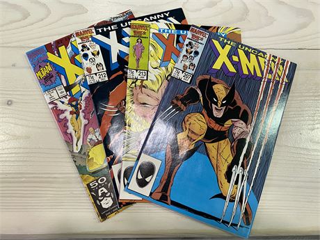 4 X-MEN COMICS