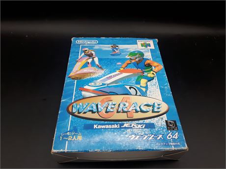 WAVE RACE 64 - CIB - (JAPANESE MODEL) - N64
