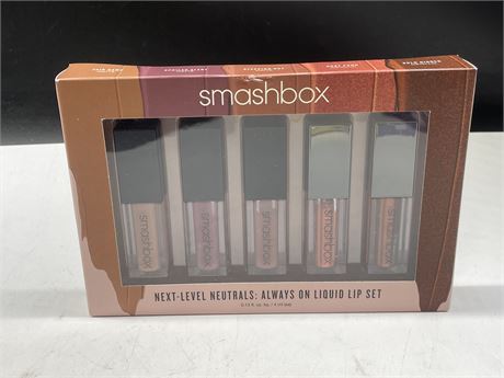 (NEW) SMASHBOX NEXT-LEVEL NEUTRALS: ALWAYS ON LIQUID LIP SET