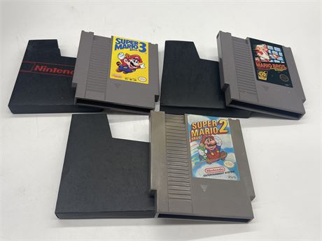 3 NES GAMES