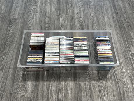 TRAY OF CDS - ROCK & ECT
