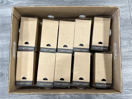 10 BOXES OF 12 PRESIDENTS CHOICE ORGANIC EXTRA DARK CHOCOLATE BARS - 100g ea