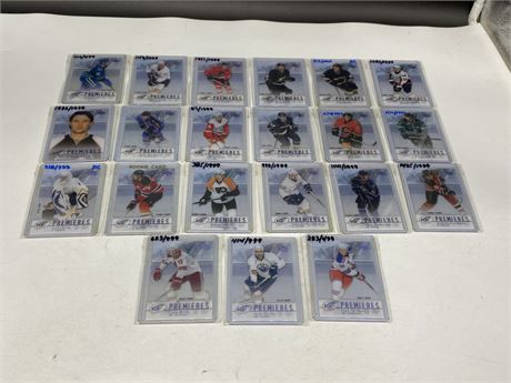 (21) 2008 LIMITED EDITION UD ICE PREMIERS CARDS