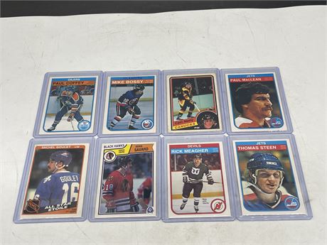 (8) 1980’s OPC CARDS