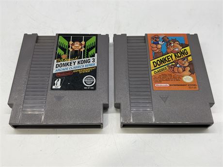 2 NES GAMES