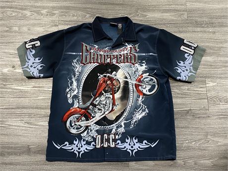 2004 ORANGE COUNTY CHOPPERS BUTTON UP - SIZE XL