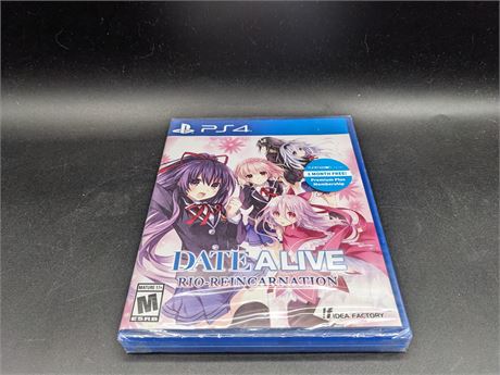 SEALED - DATE ALIVE RIO REINCARNATION - PS4