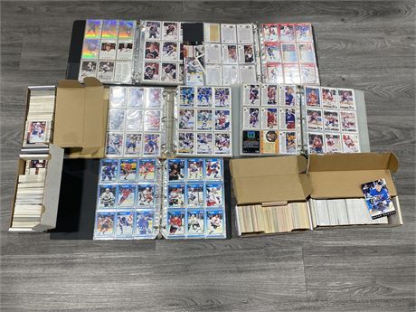 LARGE LOT OF HOCKEY CARDS-ASSORTED YEARS