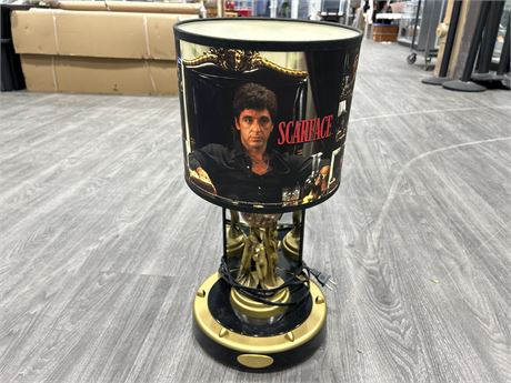 COLLECTIBLE SCARFACE “THE WORLD IS YOURS” LAMP