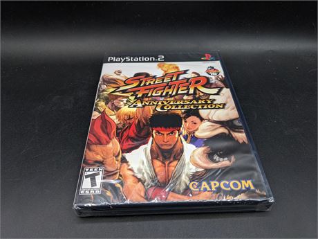 SEALED - STREET FIGHTER ANNIVERSARY COLLECTION - PS2