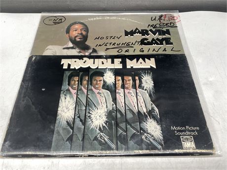 MARVIN GAYE - TROUBLE MAN - (VG) (SCRATCHED)