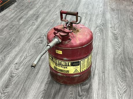 LARGE VINTAGE GAS CAN