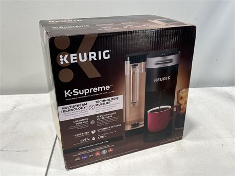 (NEW) KEURIG K-SUPREME COFFEE MAKER