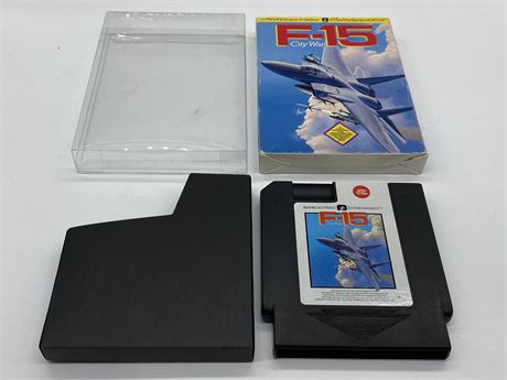 F-15 CITY WAR - NES W/BOX (MISSING MANUAL) - EXCELLENT CONDITION