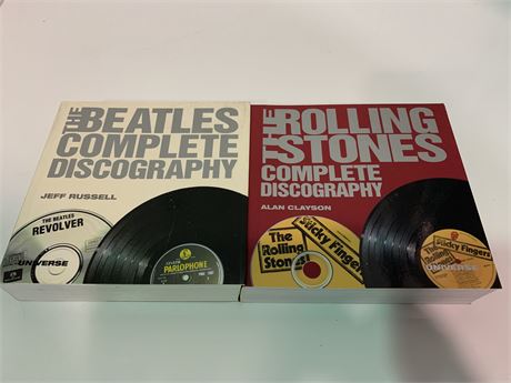 THE ROLLING STONES/BEATLES COMPLETE DISCOGRAPHY