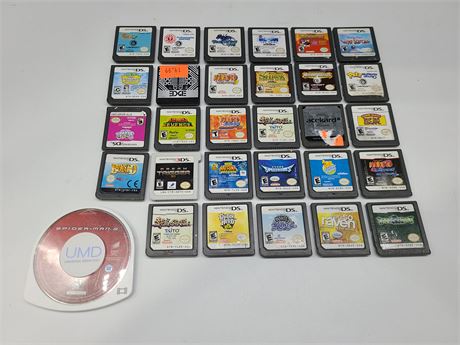 28 DS/ 1 - 3DS/ 1 PSP GAME