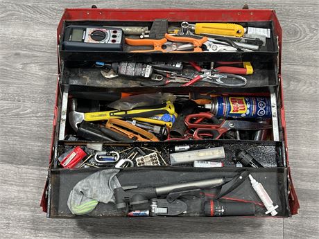 TOOL BOX W/CONTENTS