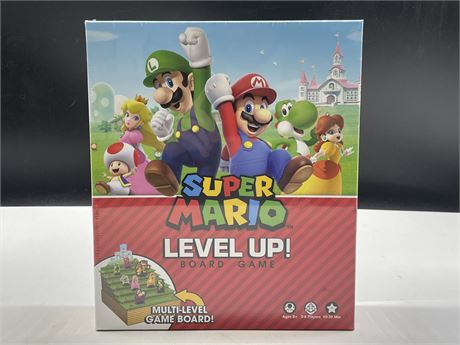SEALED SUPER MARIO LEVEL UP BOARD GAME