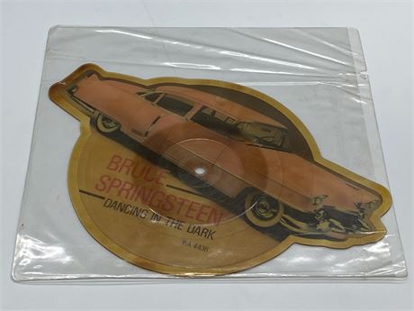 RARE BRUCE SPRINGSTEEN - DANCING IN THE MOONLIGHT PICTURE DISC