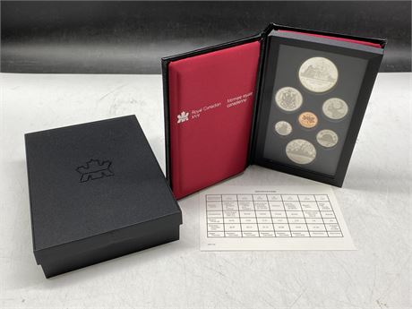 1987 RCM SILVER DOLLAR PROOF COIN SET - UNCIRCULATED