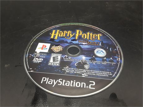HARRY POTTER SORCERERS STONE - DISC ONLY - NOT WORKING - AS IS - PS2