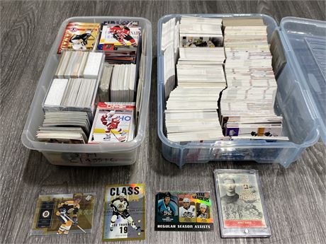 2 BOXES OF MISC NHL CARDS