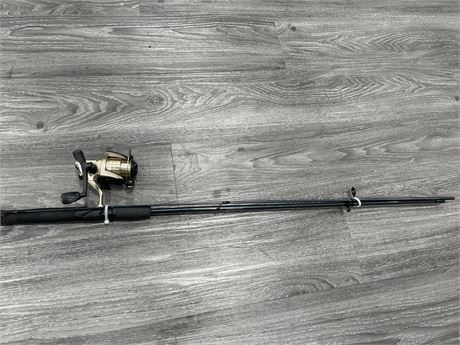 60” MEDIUM ACTION SHAKESPHERE ROD WITH A ZEBCO GSP20 REEL