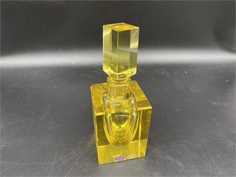 MURANO VINTAGE GLASS PERFUME BOTTLE (High quality)