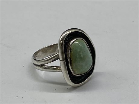 SILVER + TURQUOISE RING