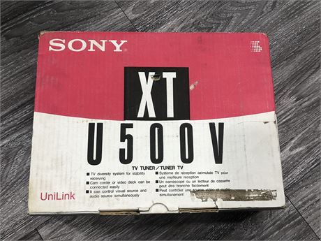 SONY XT U500V TV TUNER