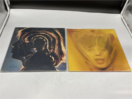 2 ROLLING STONES RECORDS - NEAR MINT (NM)