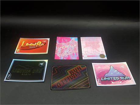 LIMITED RUN COLLECTIBLE CARDS - MINT CONDITION