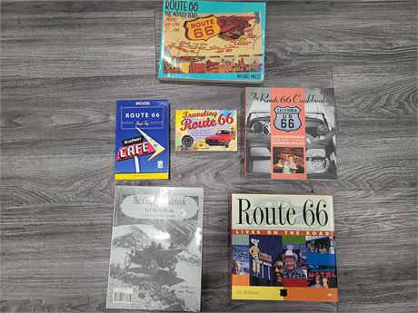 6 BOOKS OF ROUTE 66