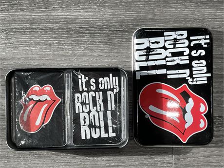 ROLLING STONES PLAYING CARD SET (NEW)