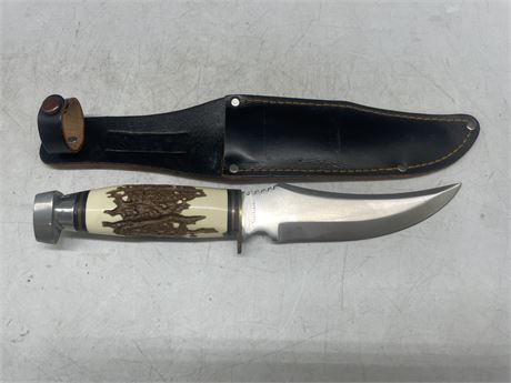 NEW SILVER EAGLE HAND MADE HUNTING KNIFE