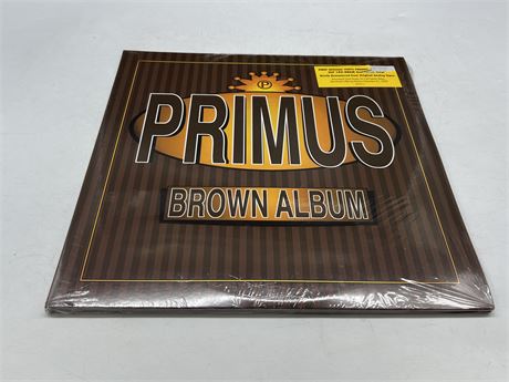 SEALED - PRIMUS - BROWN ALBUM DOUBLE VINYL