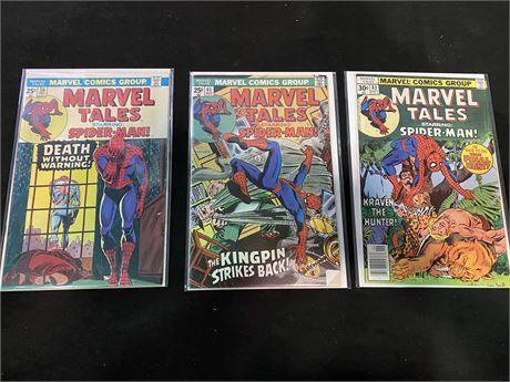 3 MARVEL TALES SPIDER-MAN COMICS