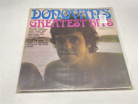DONOVANS GREATEST HITS - ORIGINAL CDN 1969 PRESS - EXCELLENT (E)