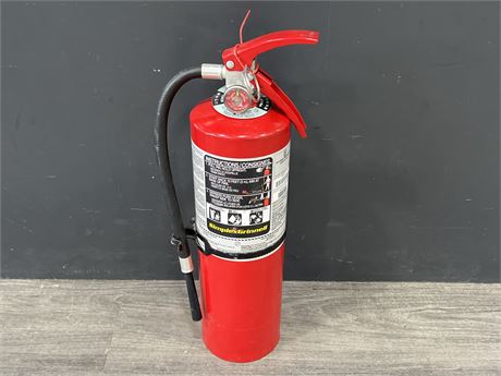 FULLY CHARGED 10LB FIRE EXTINGUISHER