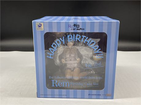 (NEW) KADOKAWA GOODSMILE COMPANY REM BIRTHDAY CAKE VER. 1/7 SCALE FIGURE