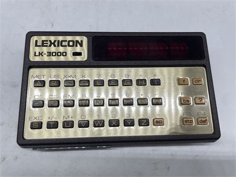 LEXICON LK-3000 VINTAGE COMPUTER