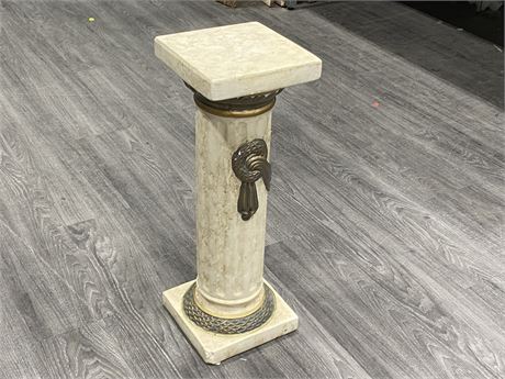 SMALL PEDESTAL PLANT STAND - 24” TALL