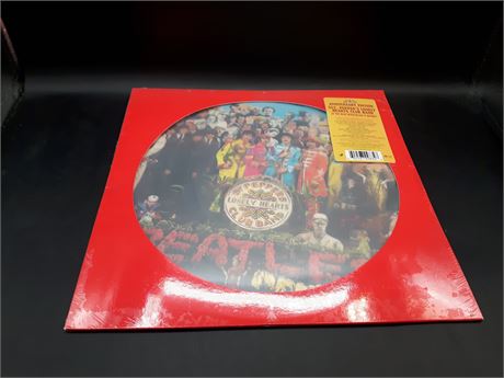 SEALED - BEATLES ANNIVERSARY EDITION PICTURE DISC VINYL
