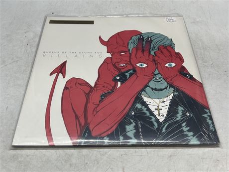 SEALED - QUEENS OF THE STONE AGE - VILLAINS 2LP