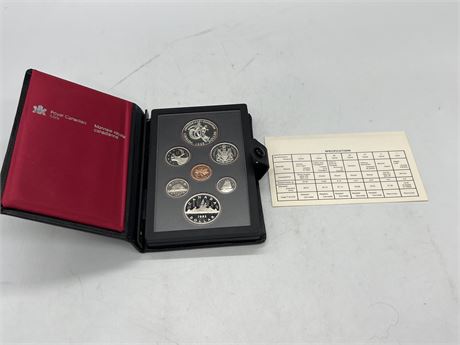 1983 RCM UNCIRCULATED DOUBLE DOLLAR SET - CONTAINS SILVER