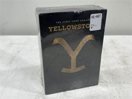 SEALED YELLOWSTONE DVD FIRST 4 SEASONS