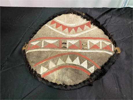 ANTIQUE AFRICAN SHIELD (18” long)